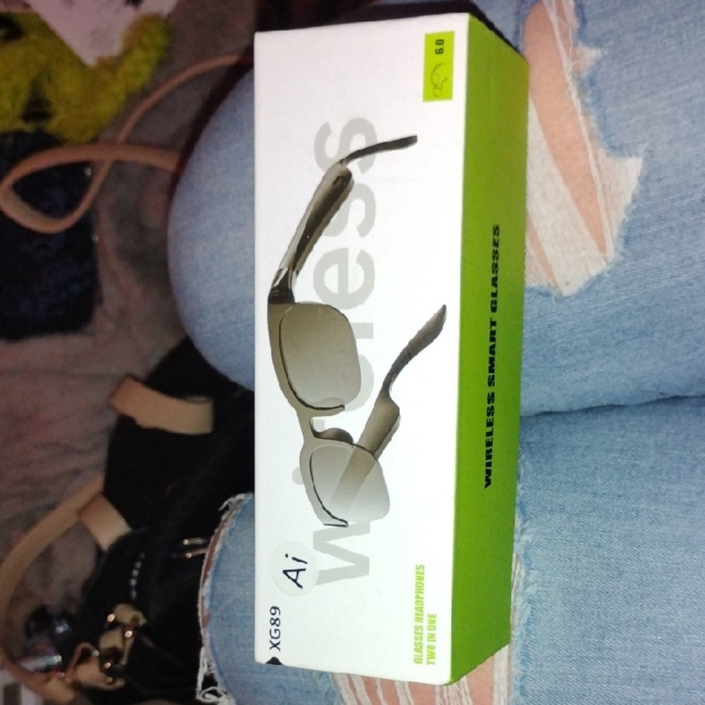 Wireless Smart Glasses - Black